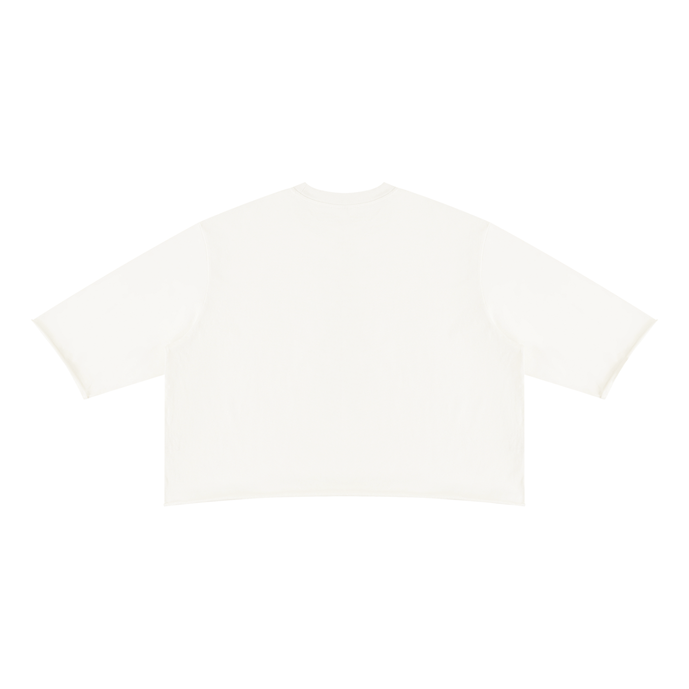 T-shirt crop top à bords francs AUVREN