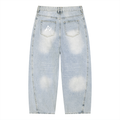 AUVREN Coreline Light-Wash Barrel Jeans