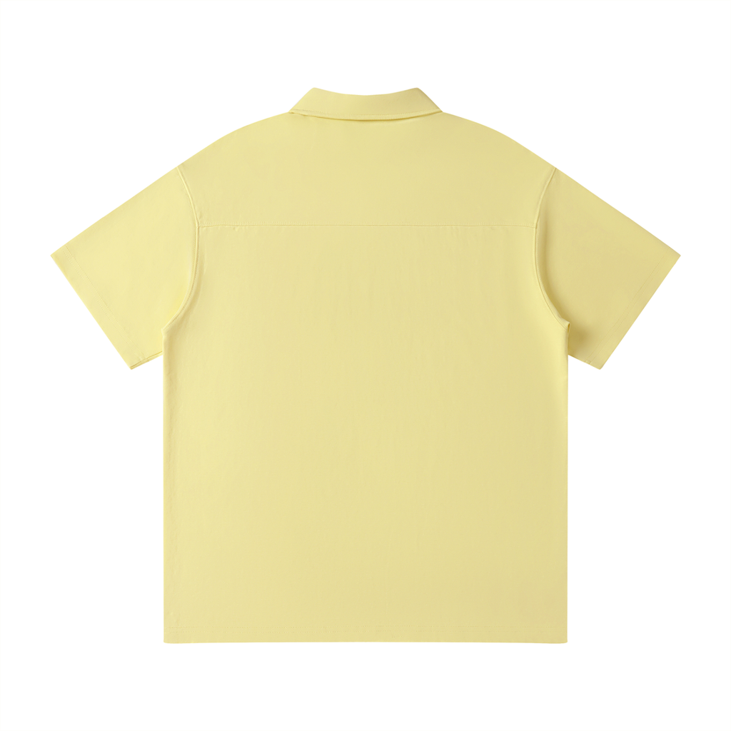 AUVREN Axis Zip Performance Polo