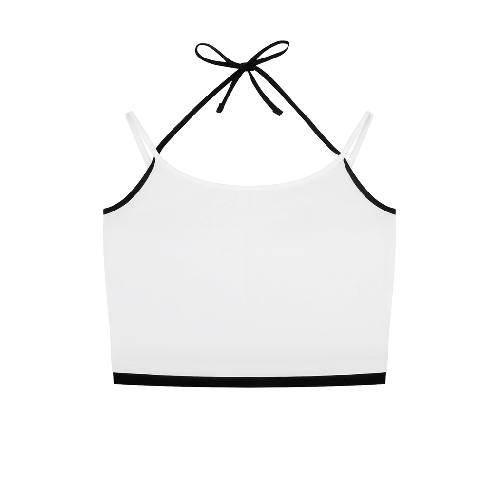 AUVREN Riviera Contrast-Tie Cami Top
