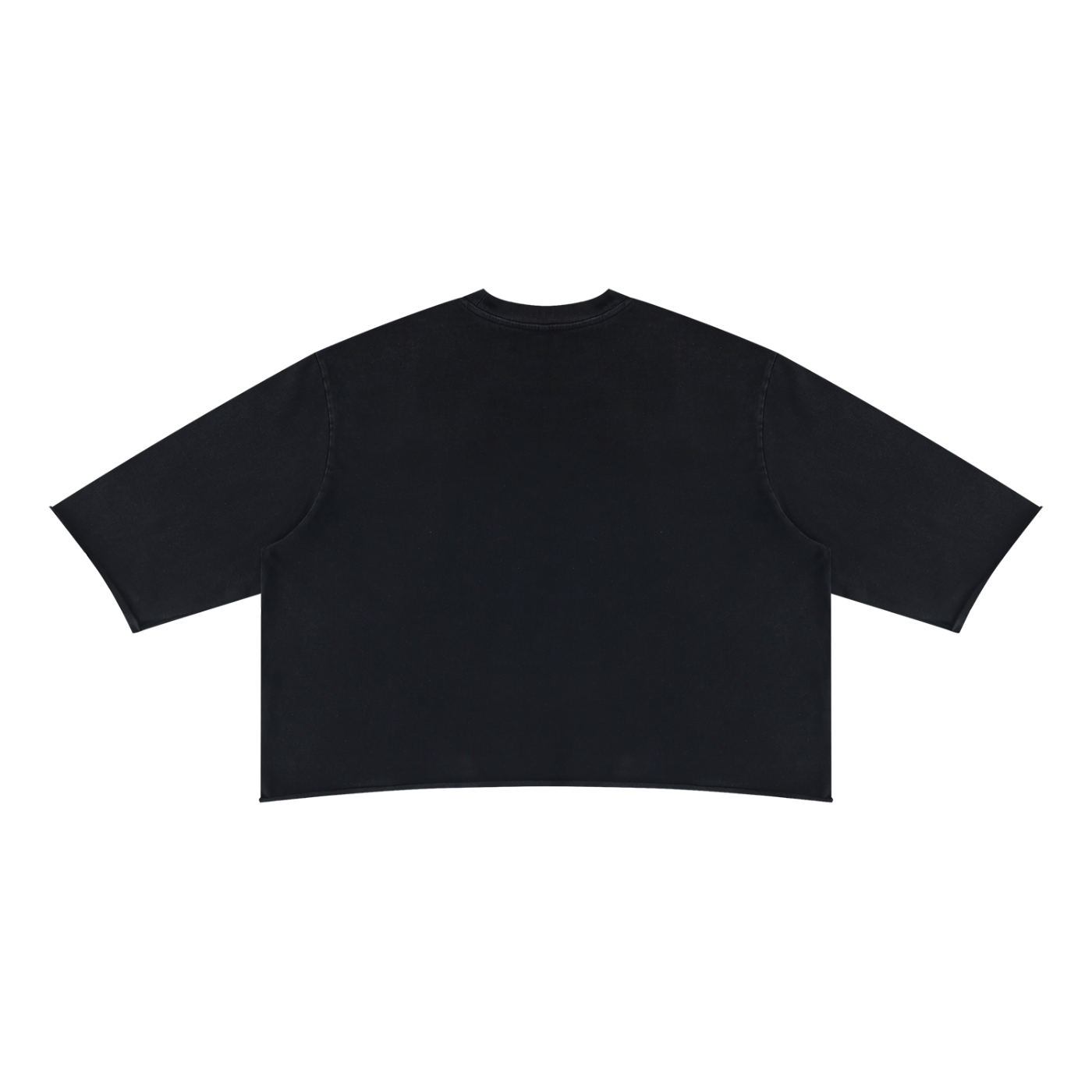 T-shirt crop top à bords francs AUVREN
