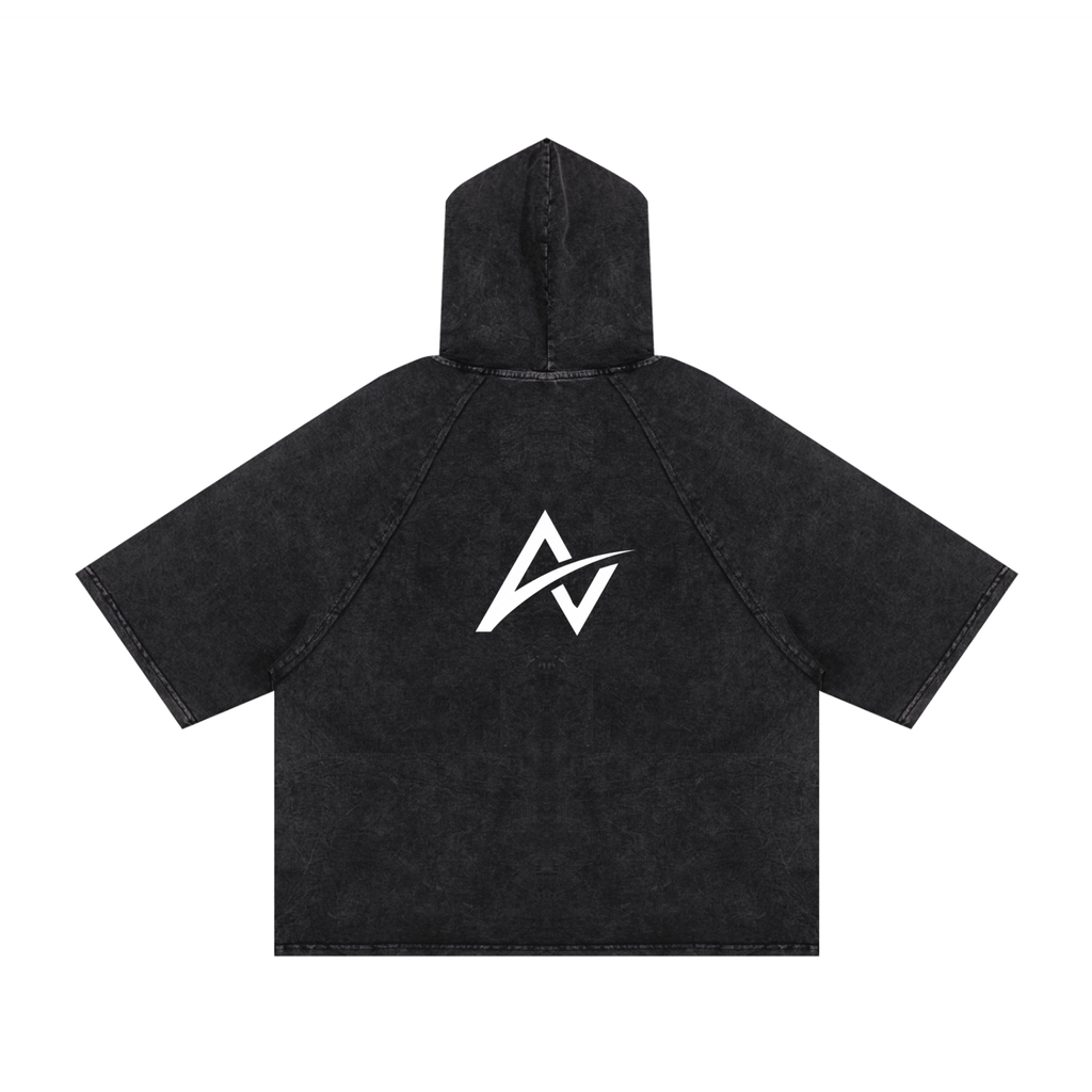 AUVREN Shadow Wash Hooded Tee