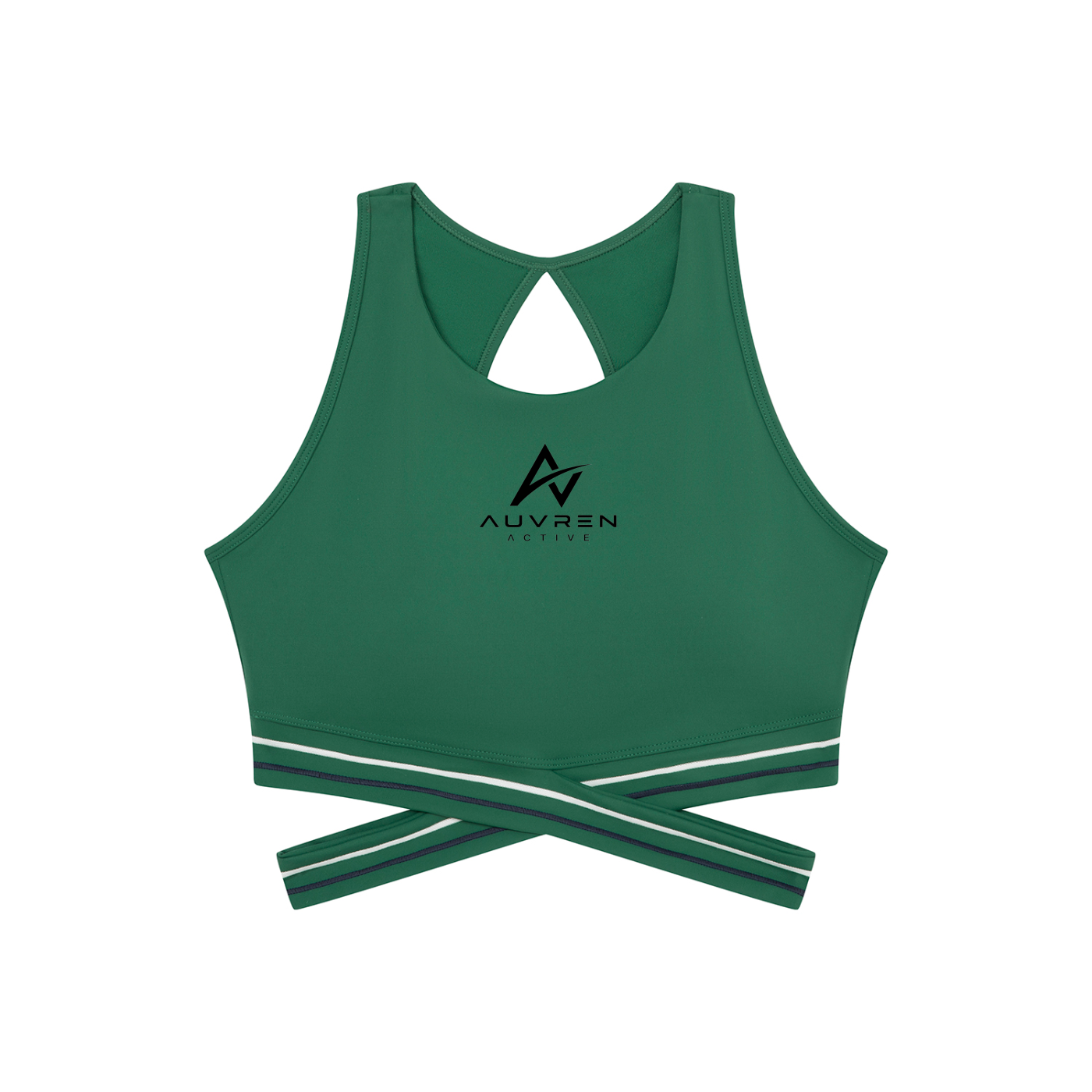 AUVREN Riviera Wrap-Band Sports Bra