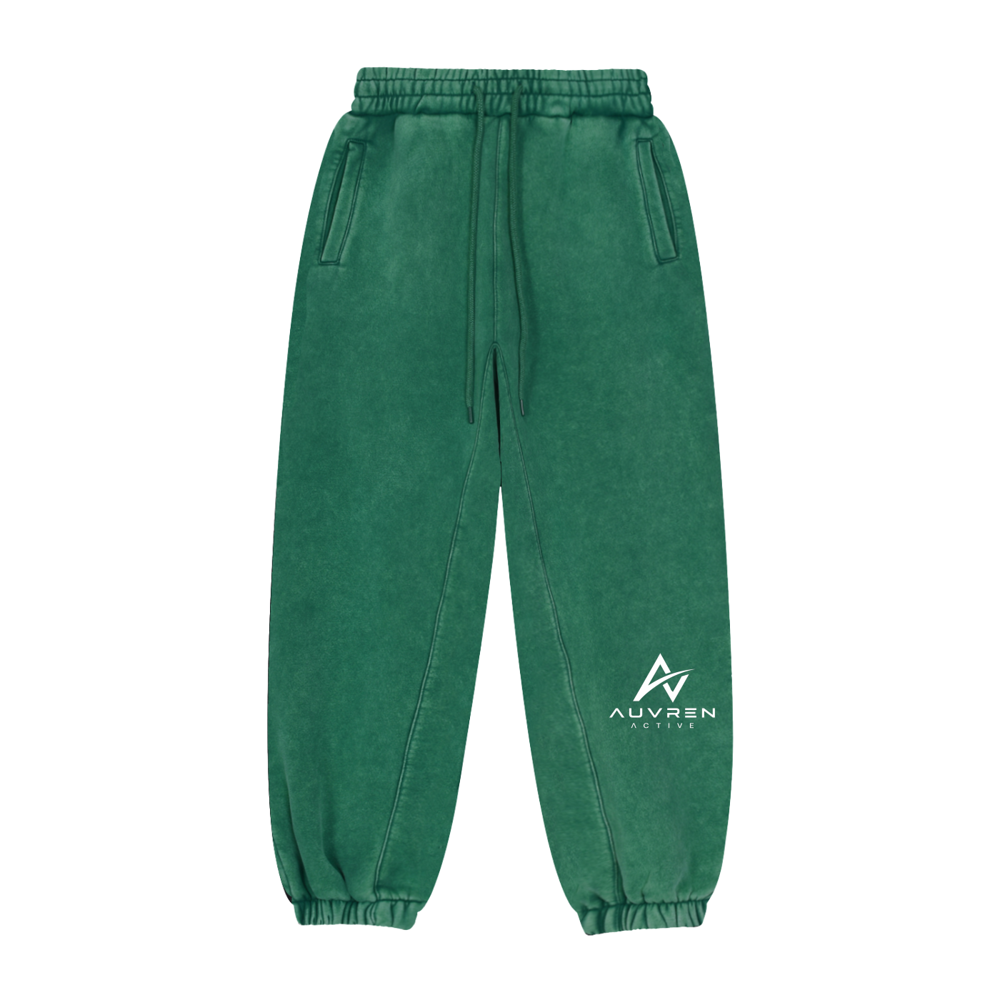 AUVREN Coreline Washed Panel Joggers