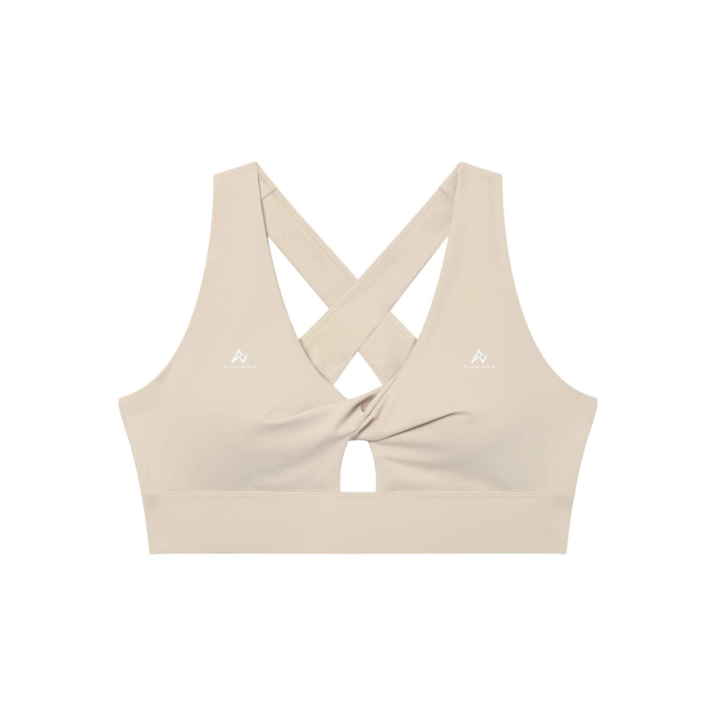 AUVREN Eclipse Twist-Front Sports Bra