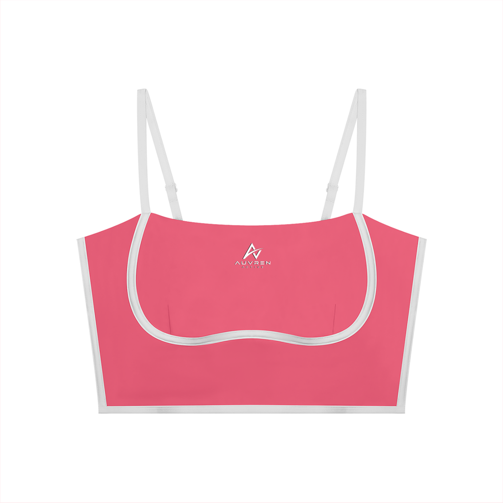 AUVREN Élan Contrast-Trim Sports Bra