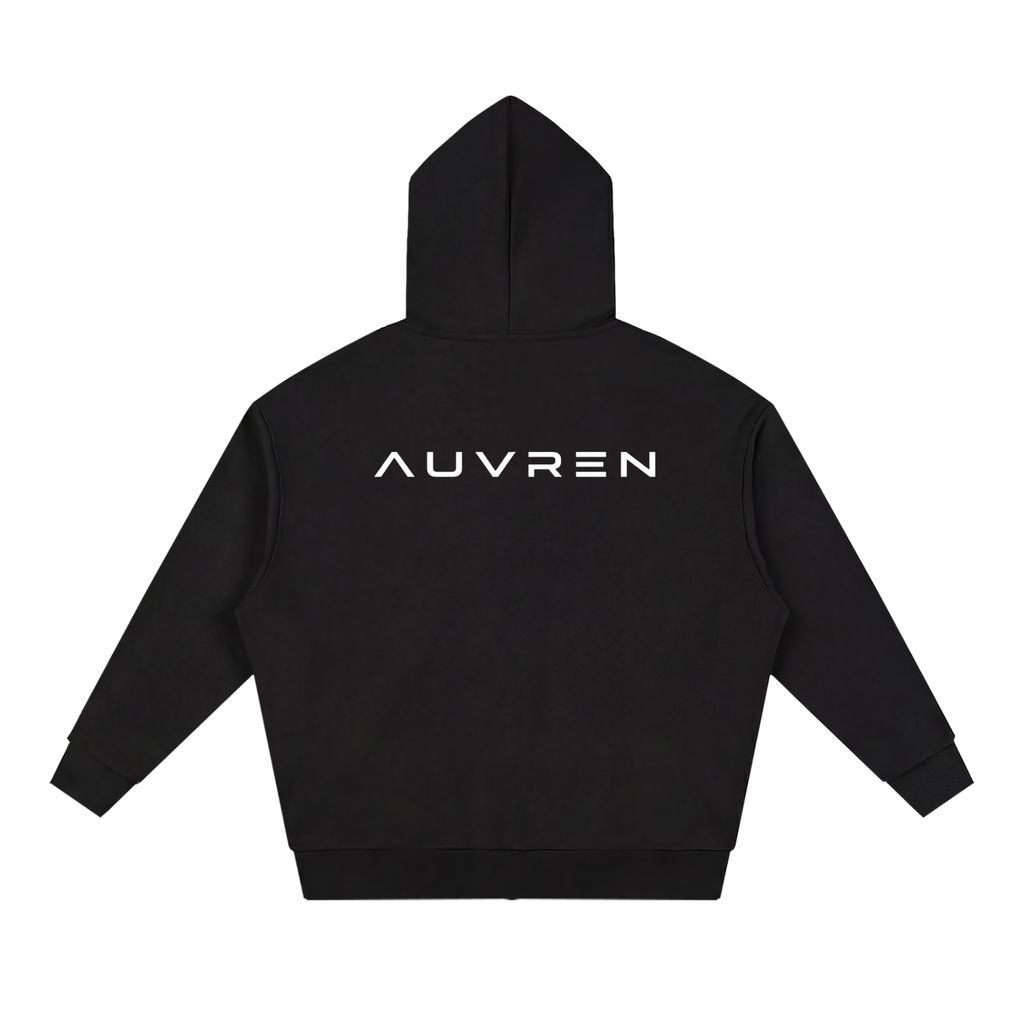 AUVREN Essential Full-Zip Hoodie