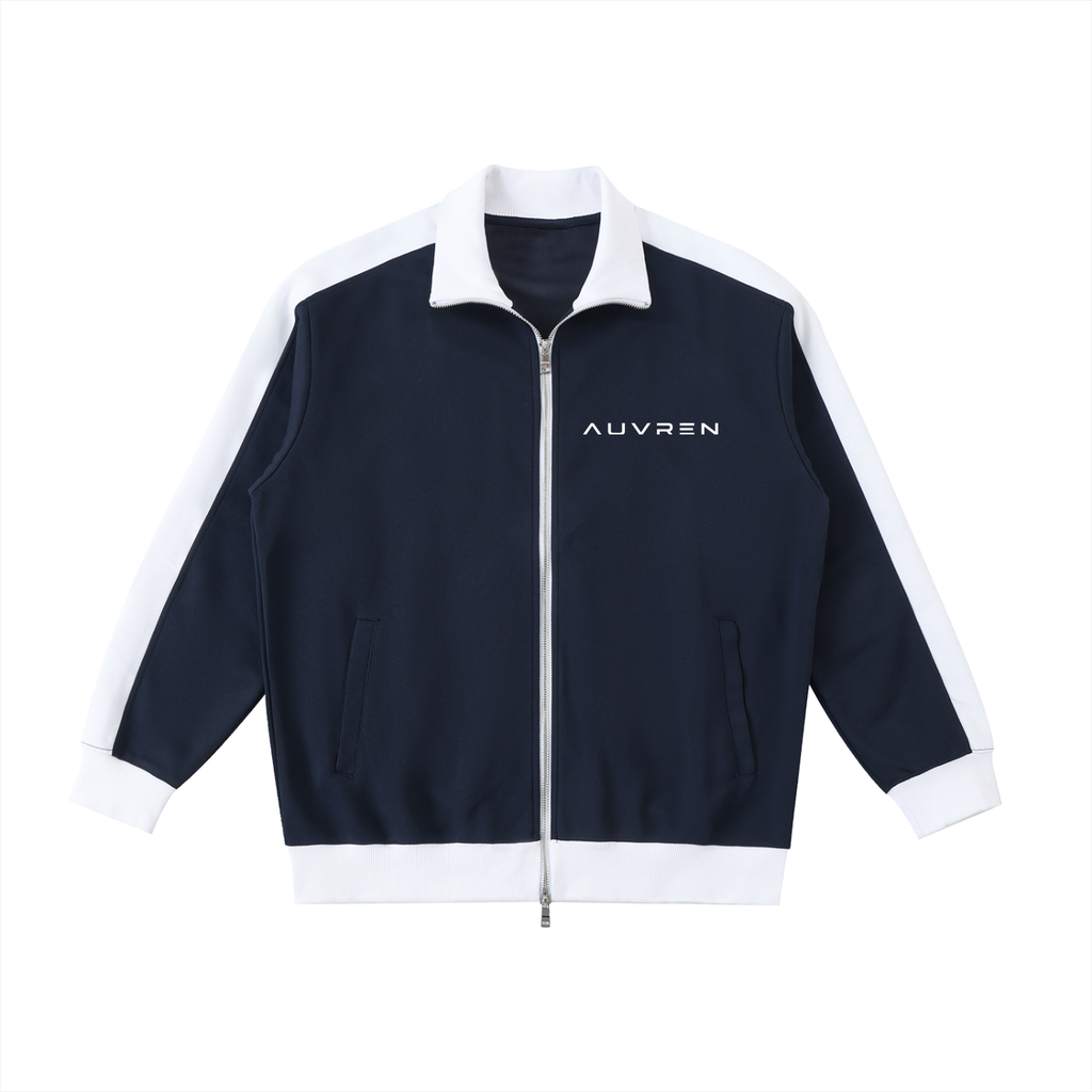 AUVREN Contrast Line Track Jacket