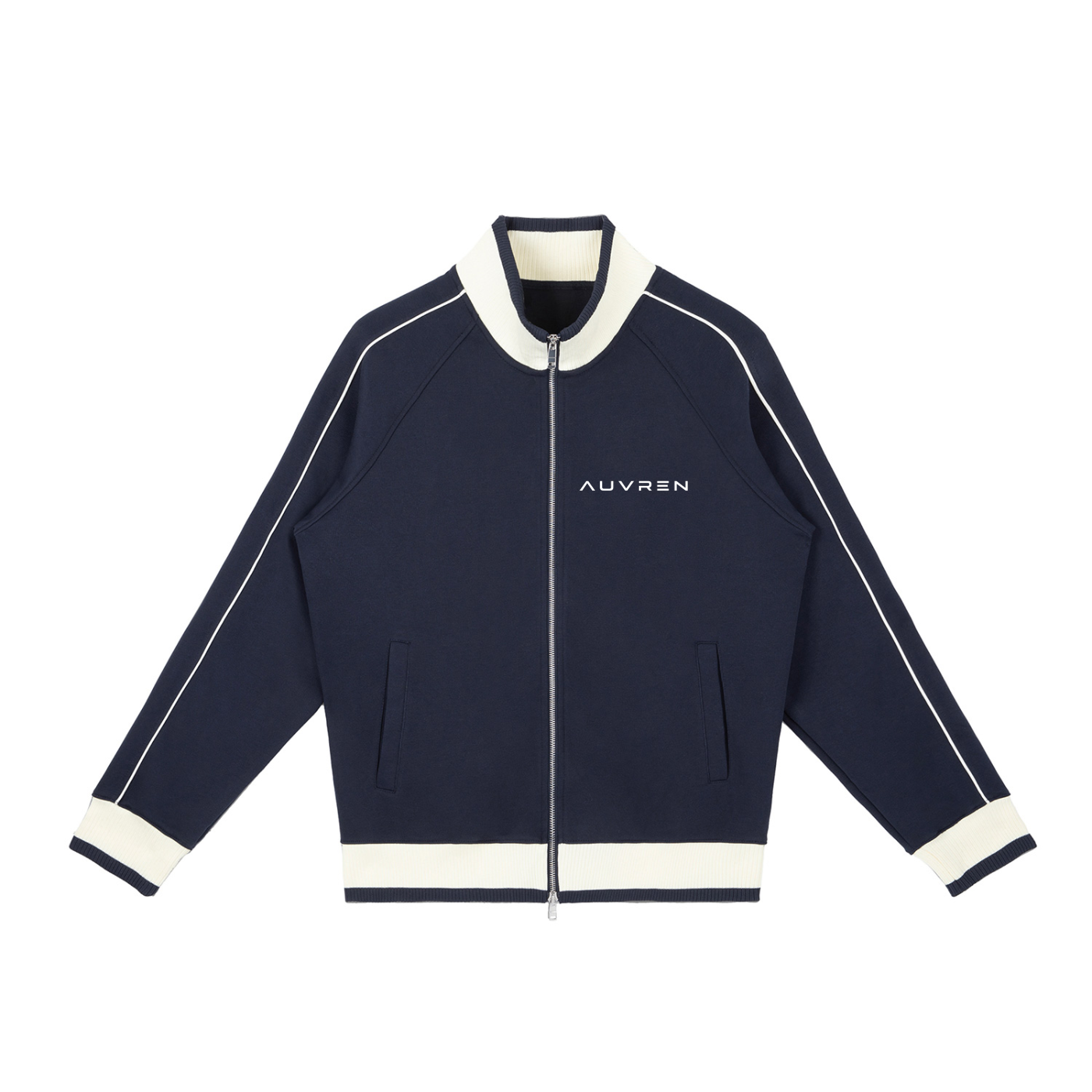 AUVREN Velocity Contrast Track Jacket