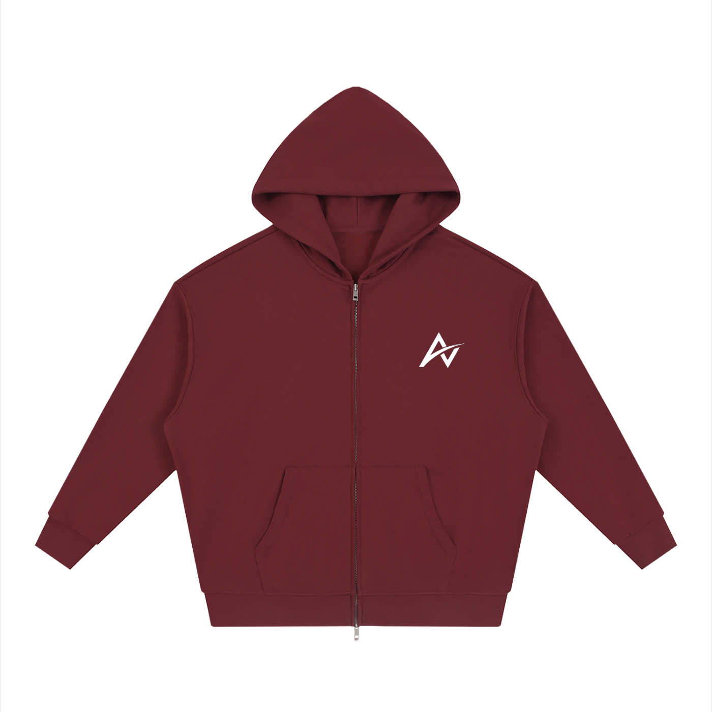 AUVREN Essential Full-Zip Hoodie