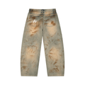 AUVREN Coreline Burnished Barrel Jeans