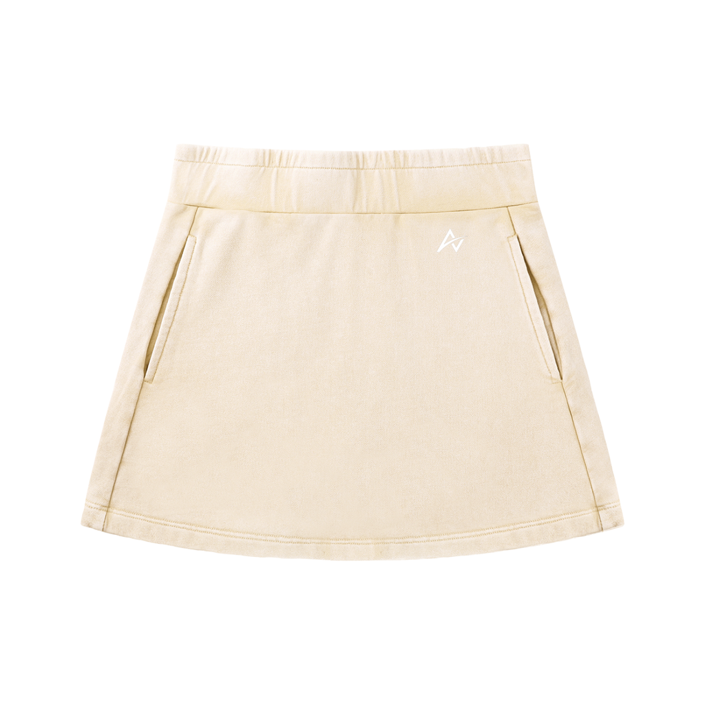 AUVREN Shadow Wash Mini Skirt