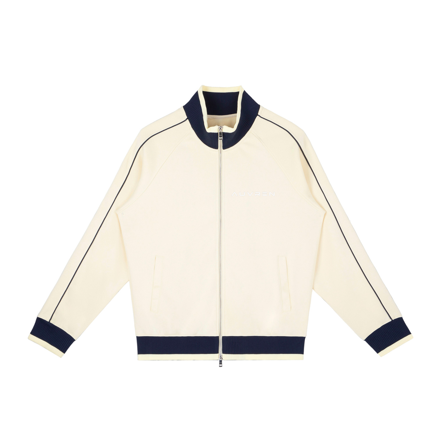 AUVREN Velocity Contrast Track Jacket