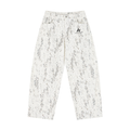 AUVREN Frostline Abstract Wide-Leg Pants