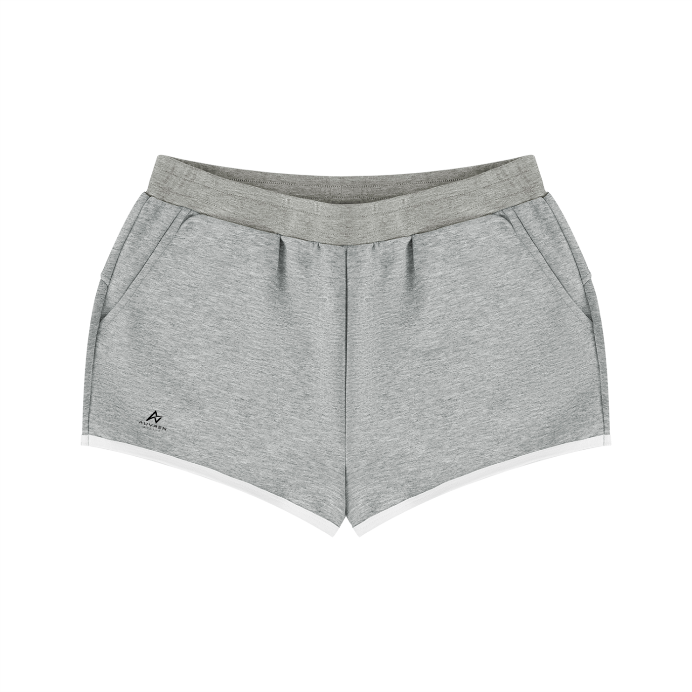 AUVREN Tempo Contrast-Trim Running Shorts