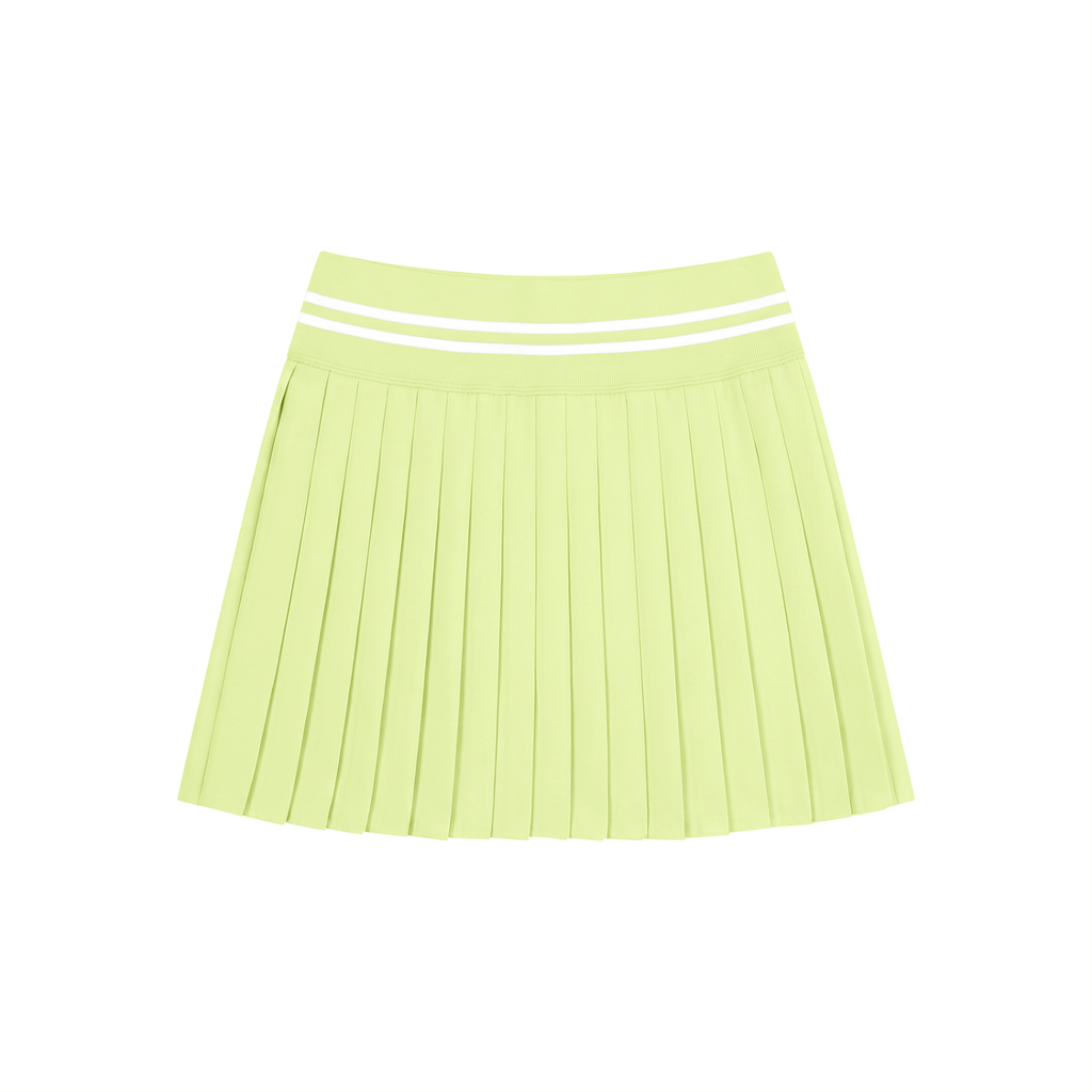 AUVREN Skyline Pleated Court Skirt