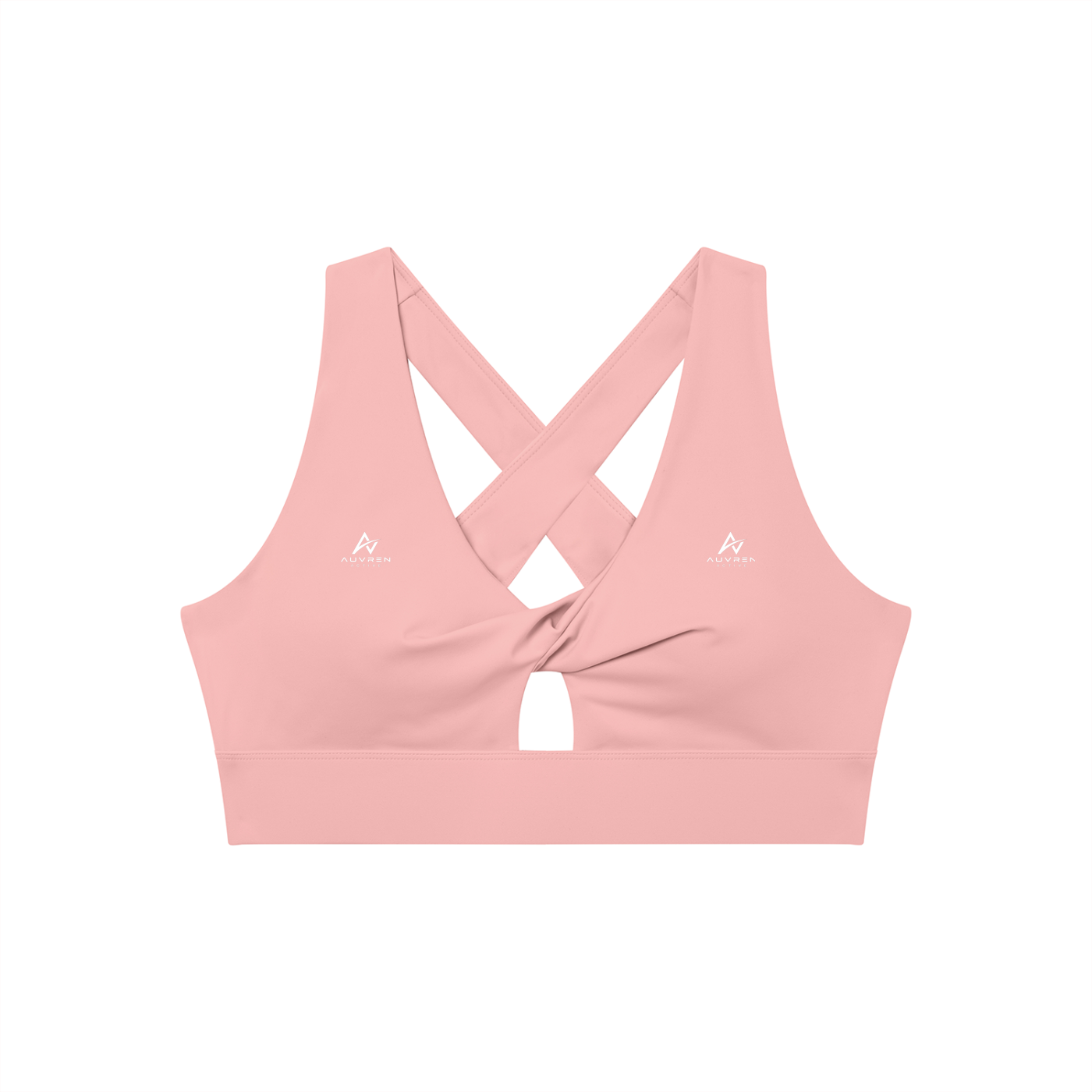 AUVREN Eclipse Twist-Front Sports Bra