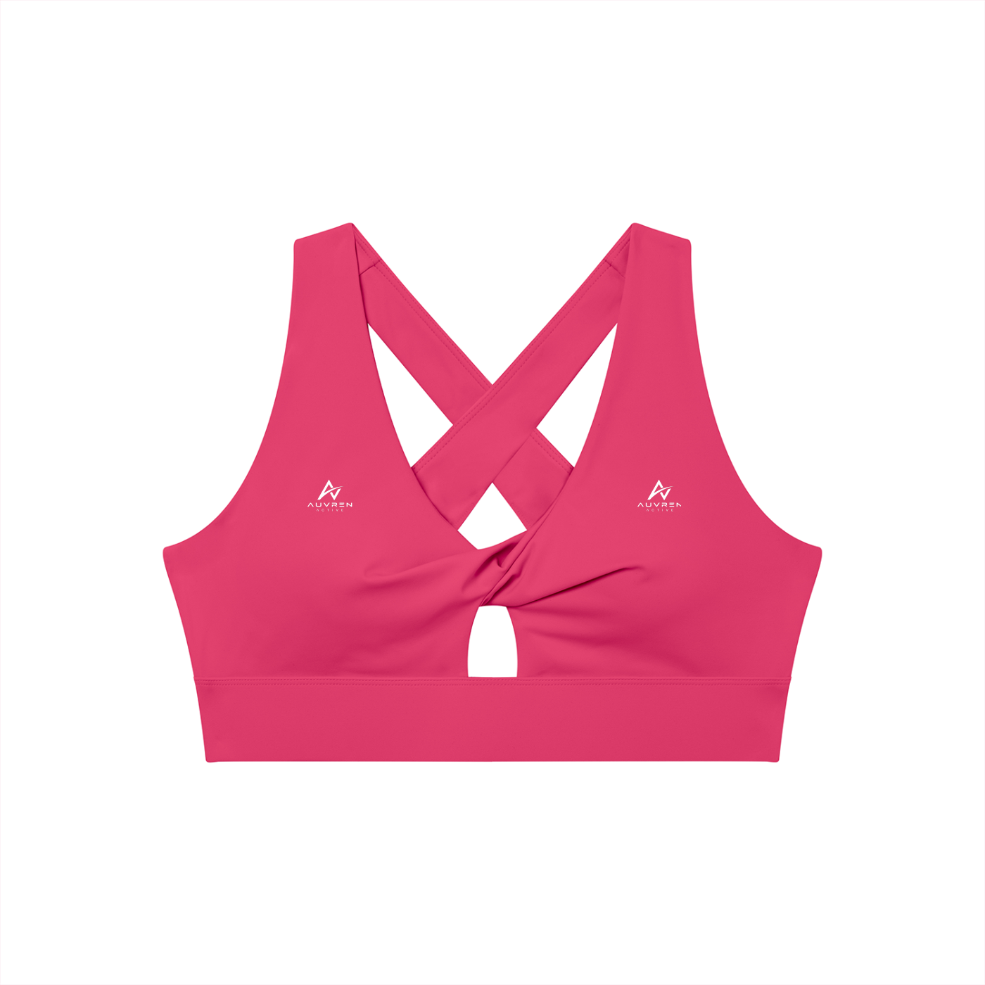 AUVREN Eclipse Twist-Front Sports Bra