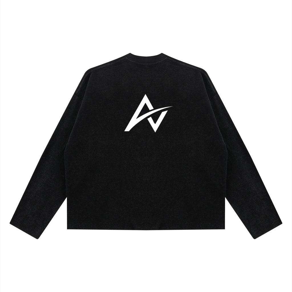 AUVREN Nocturne Oversized Long-Sleeve Tee