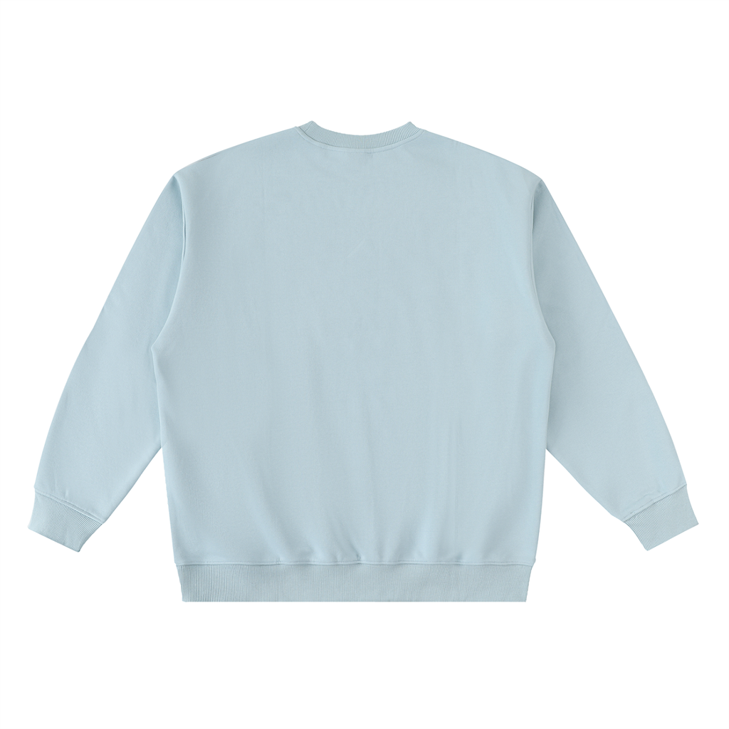AUVREN Tempo Contrast-Arc Crewneck