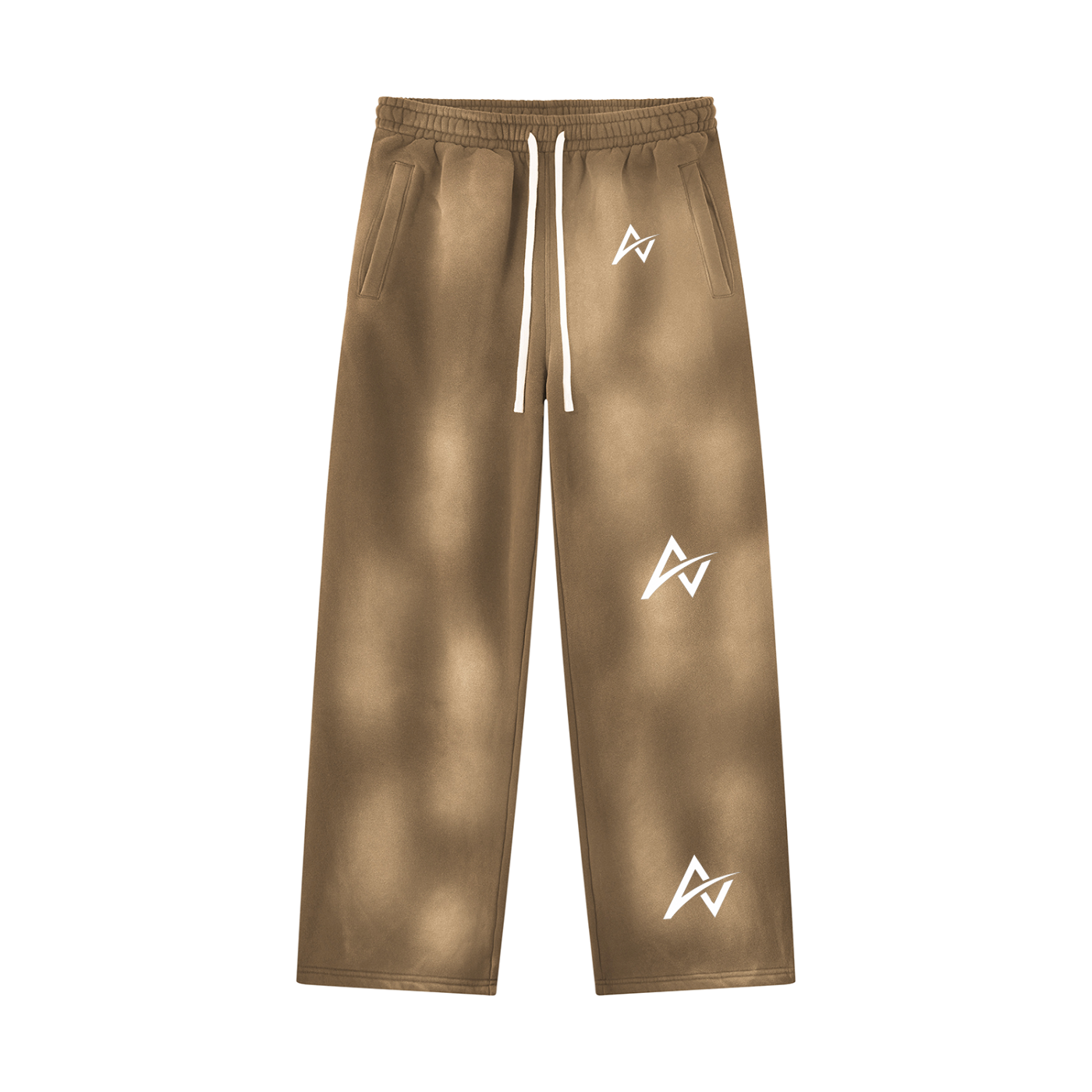 AUVREN Coreline Eclipse-Wash Wide-Leg Joggers
