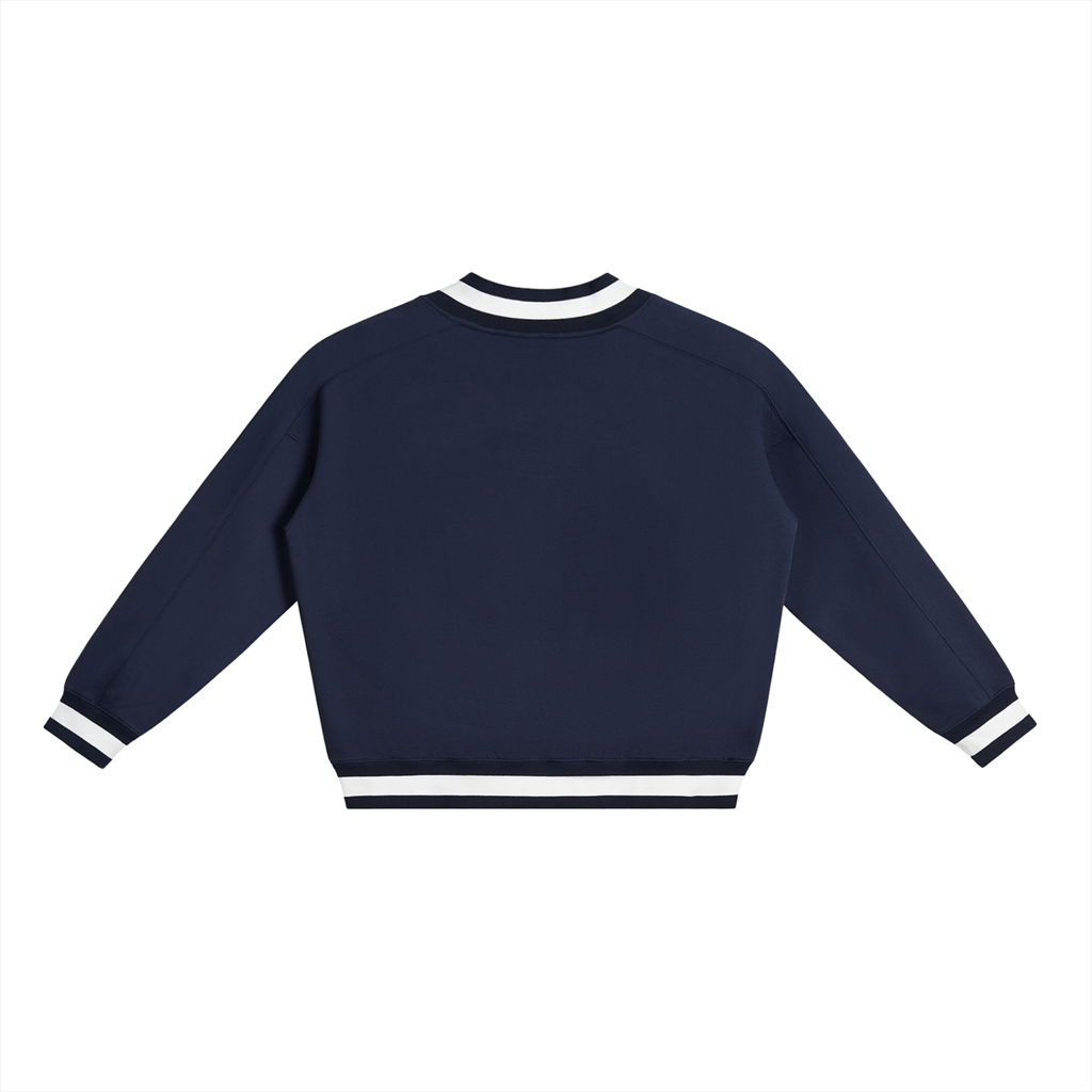 AUVREN Tempo Varsity V-Neck Sweatshirt
