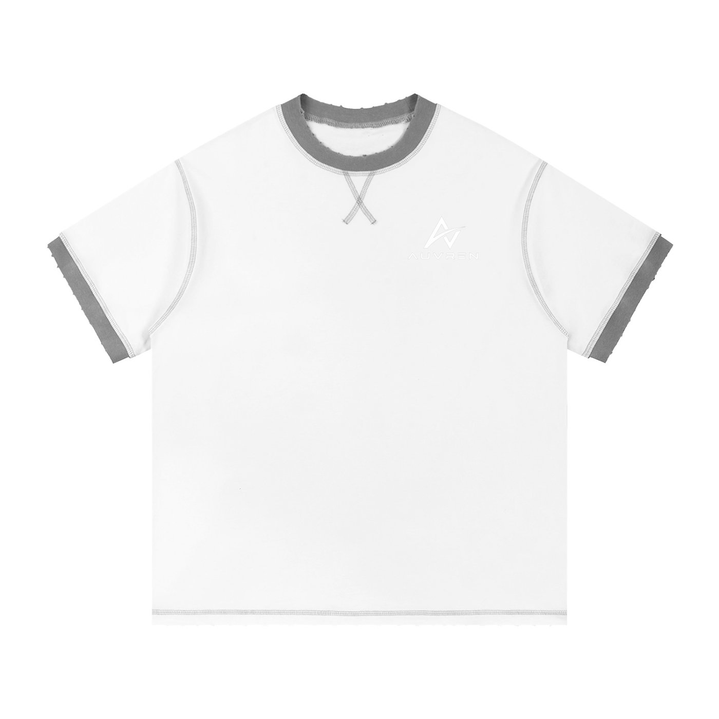 AUVREN Relay Contrast Seam Tee