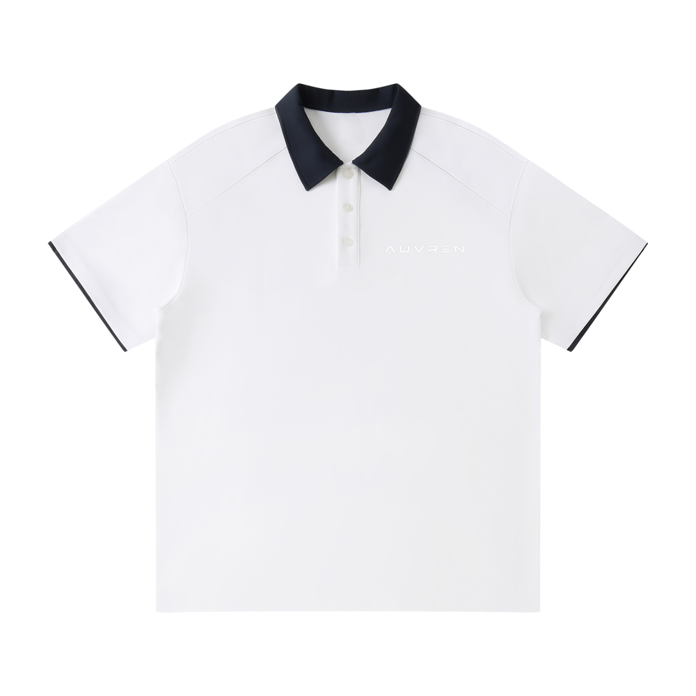 AUVREN Amethyst Contrast Performance Polo