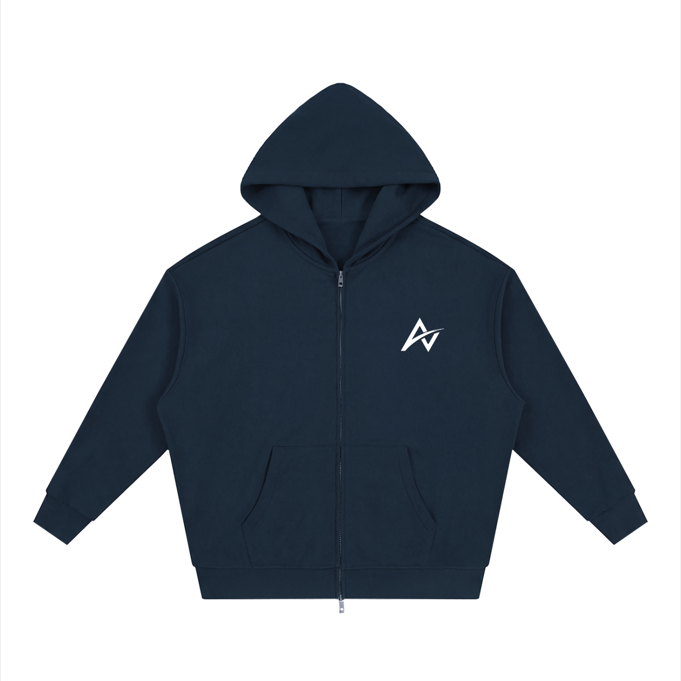 AUVREN Essential Full-Zip Hoodie