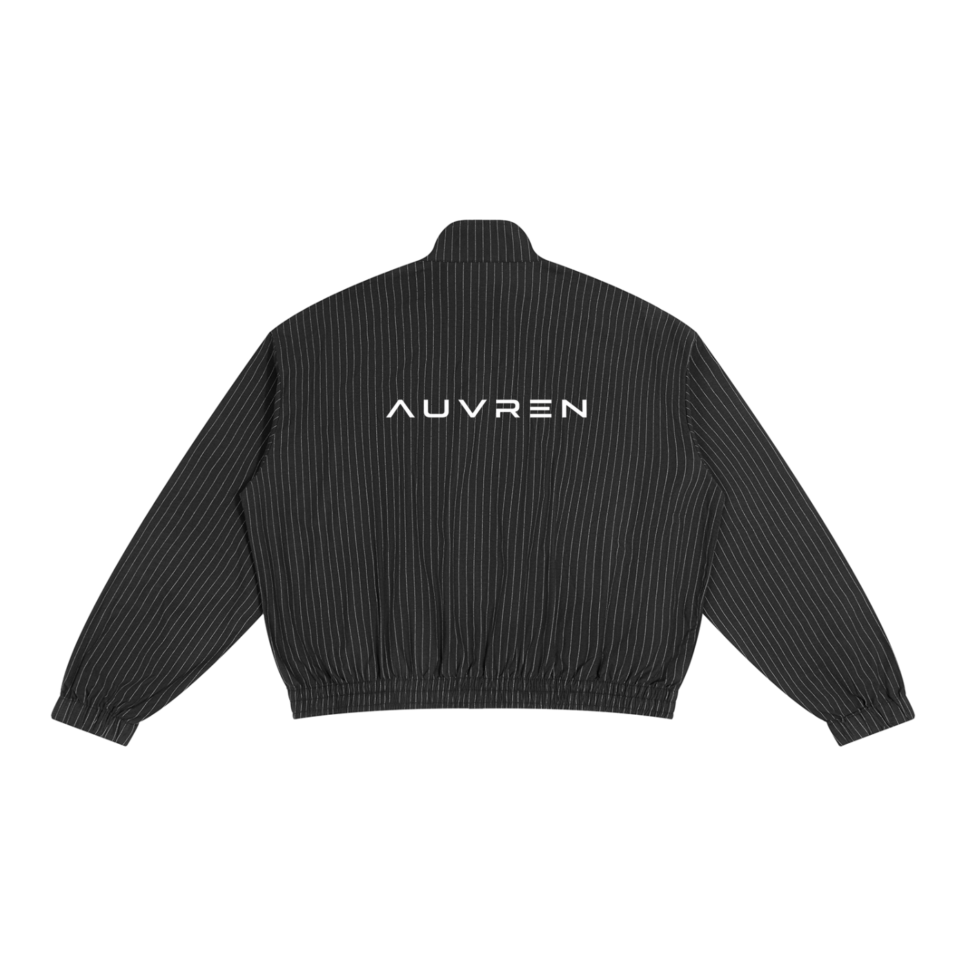 AUVREN Pinstripe Motion Track Jacket