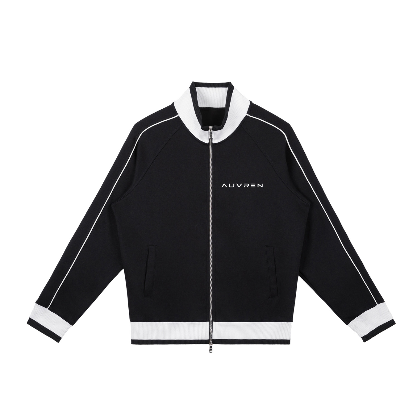 AUVREN Velocity Contrast Track Jacket