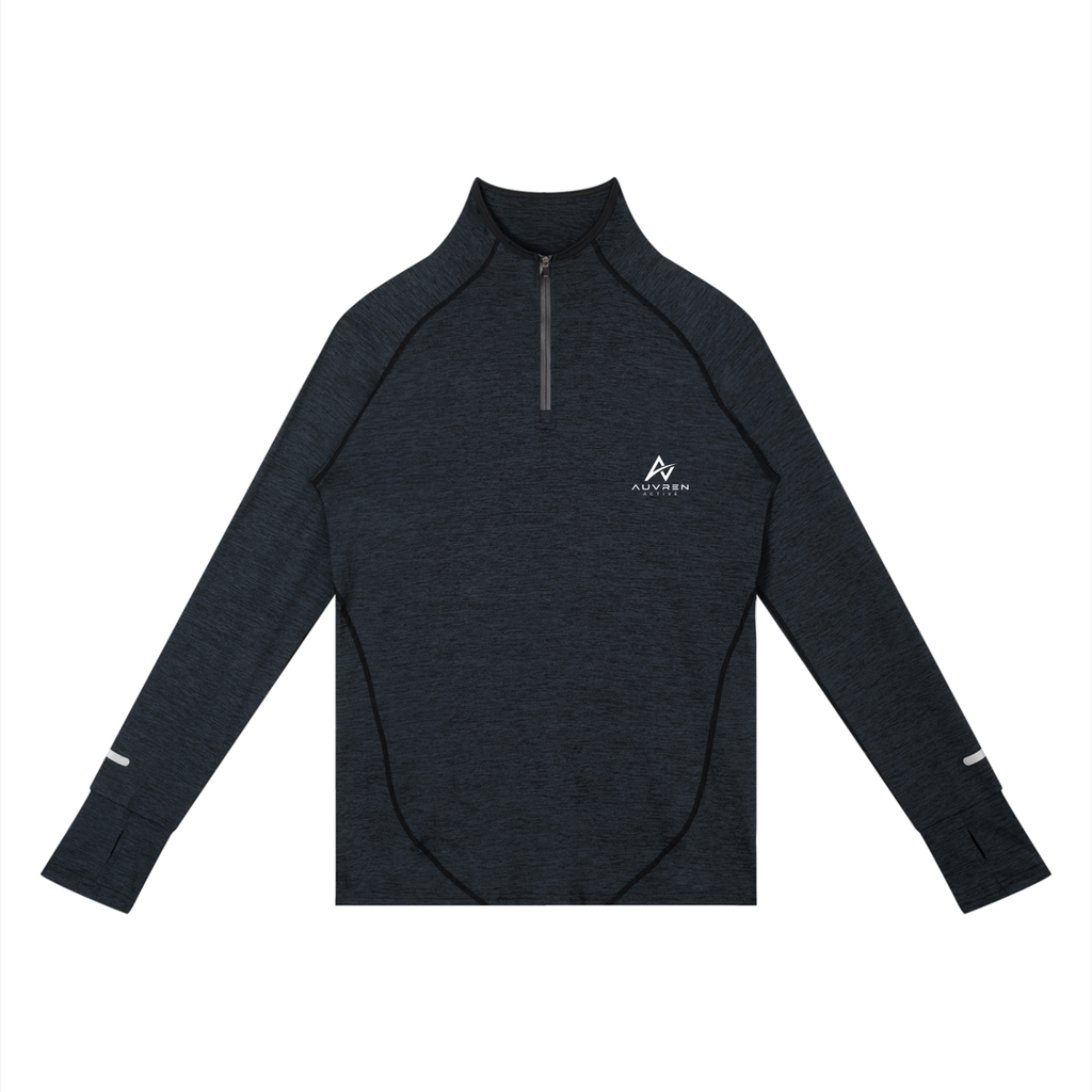 AUVREN Tempo Endurance Quarter-Zip Performance Top