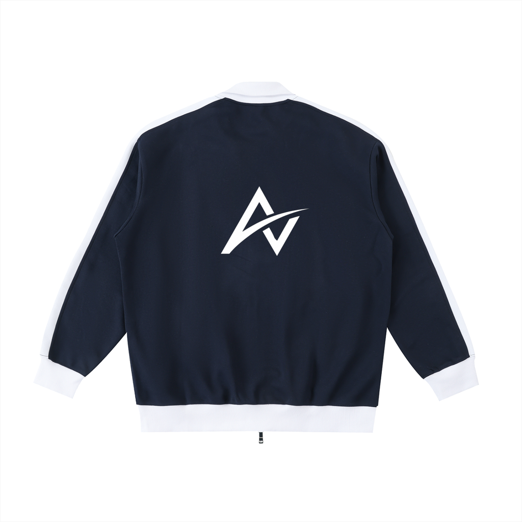 AUVREN Contrast Line Track Jacket