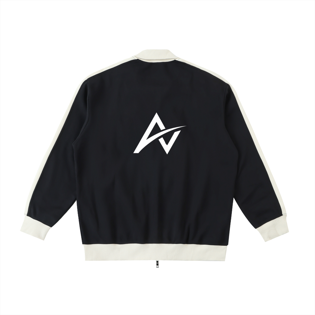 AUVREN Contrast Line Track Jacket