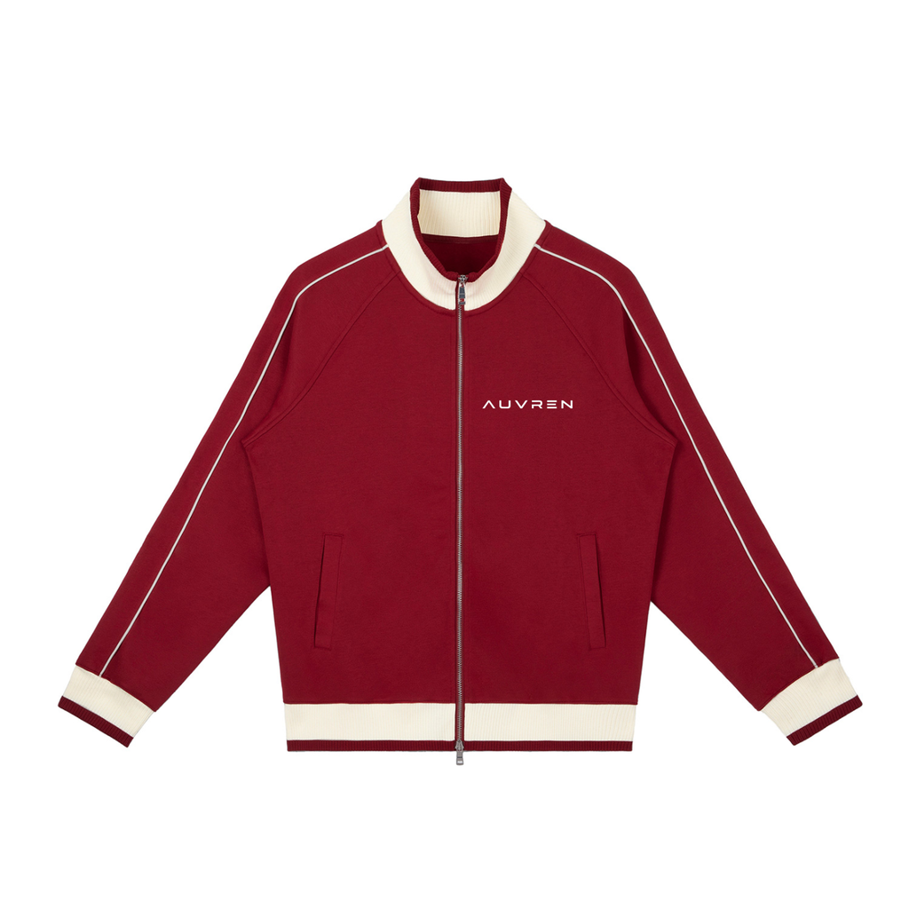 AUVREN Velocity Contrast Track Jacket