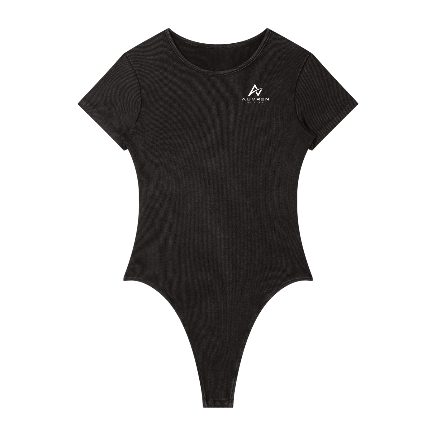 AUVREN FormFit Ribbed Short-Sleeve Bodysuit
