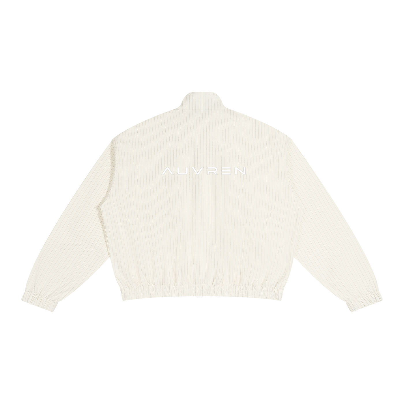 AUVREN Pinstripe Motion Track Jacket