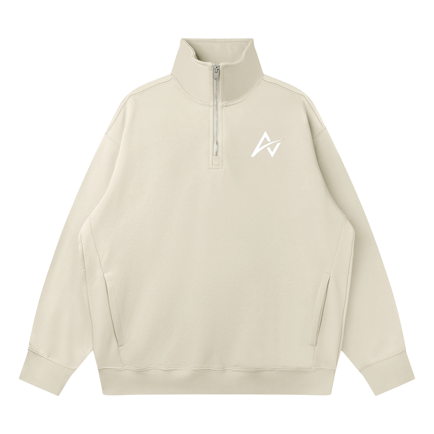 AUVREN Coreline Oversized Quarter-Zip Pullover