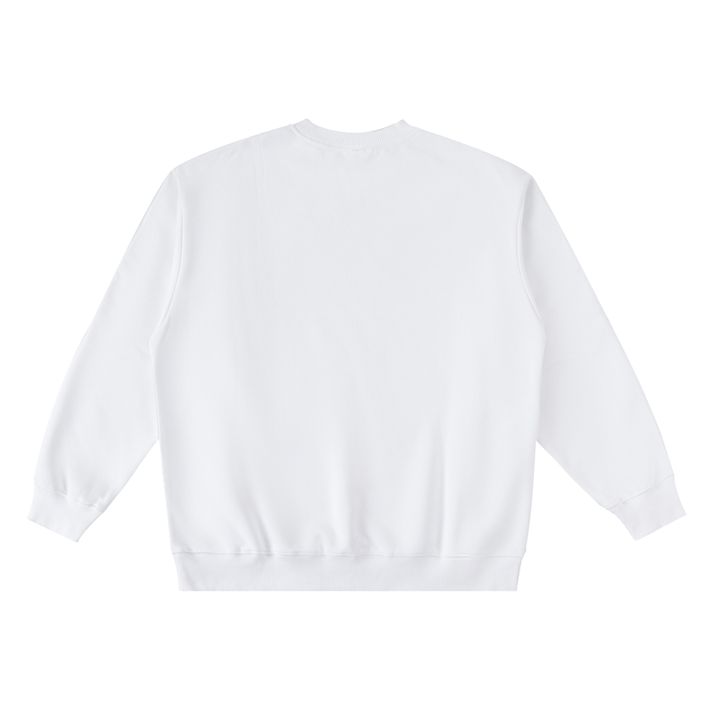 AUVREN Tempo Contrast-Arc Crewneck
