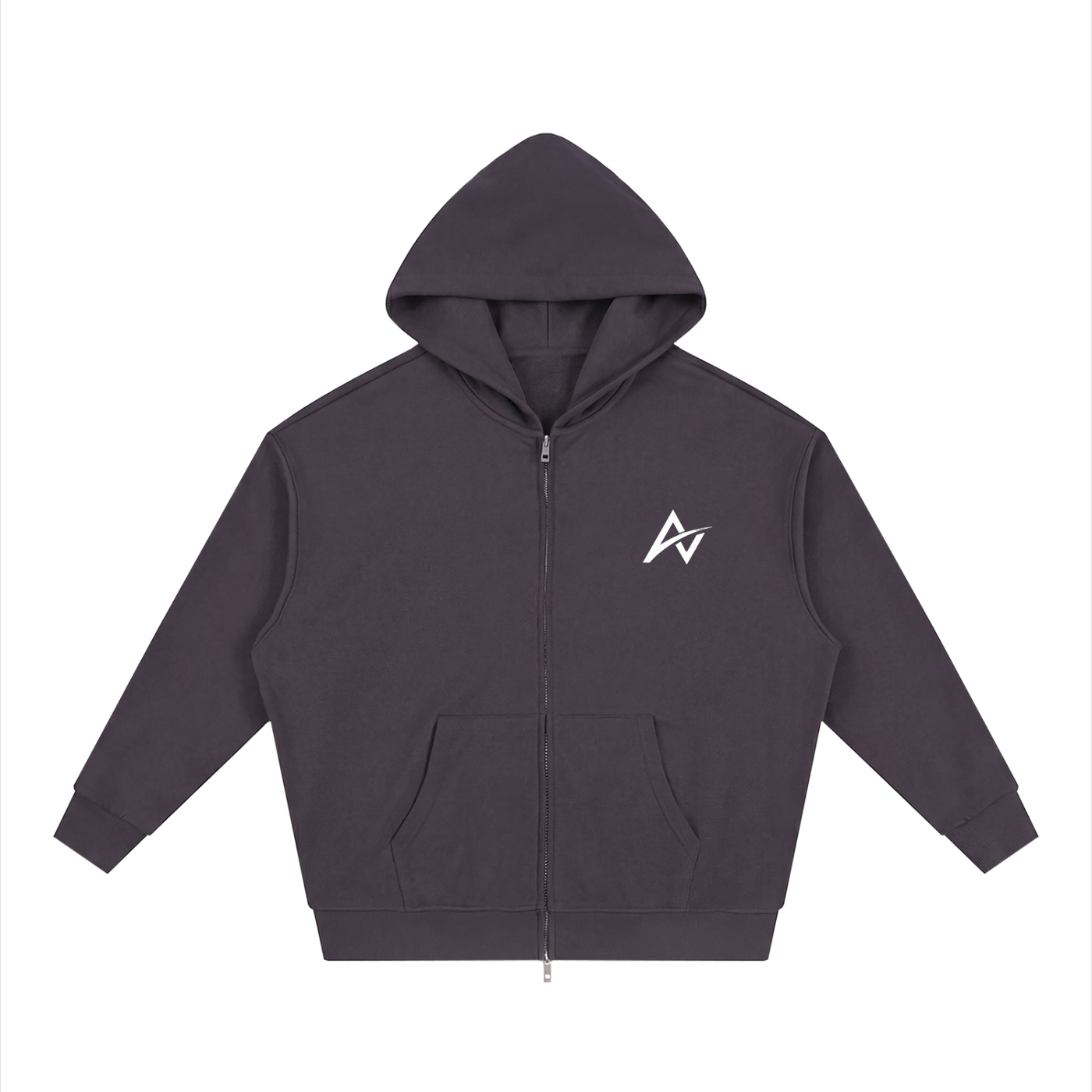 AUVREN Essential Full-Zip Hoodie