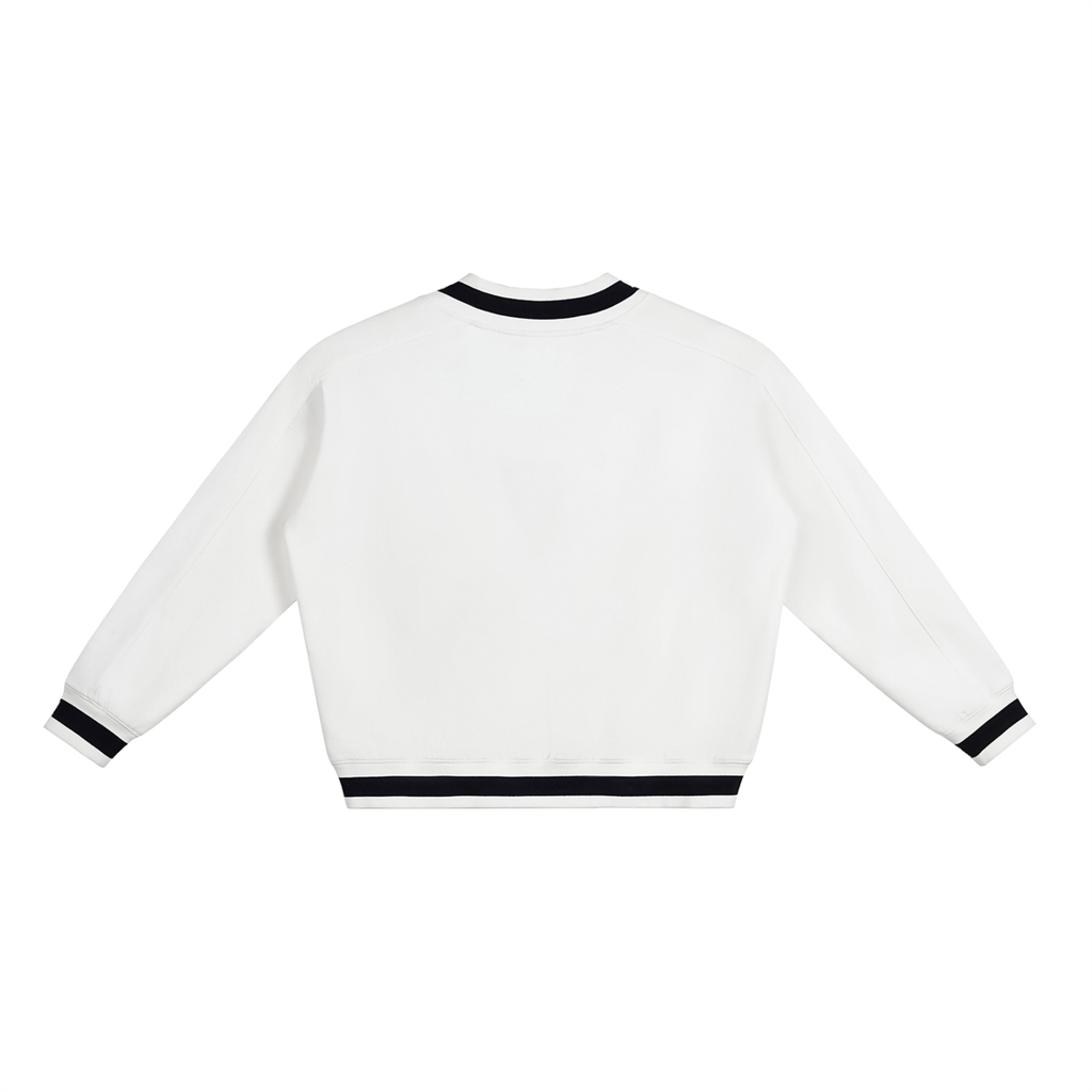 AUVREN Tempo Varsity V-Neck Sweatshirt