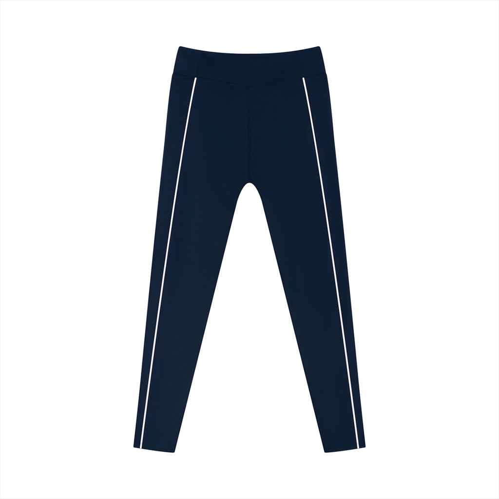 AUVREN Velocity Contrast-Pipe Leggings