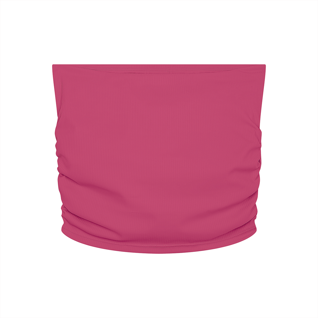 AUVREN Riviera Sculpt Ruched Tube Top