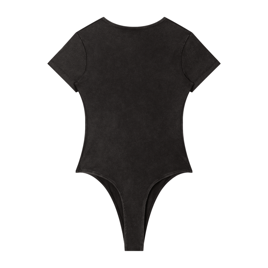 AUVREN FormFit Ribbed Short-Sleeve Bodysuit