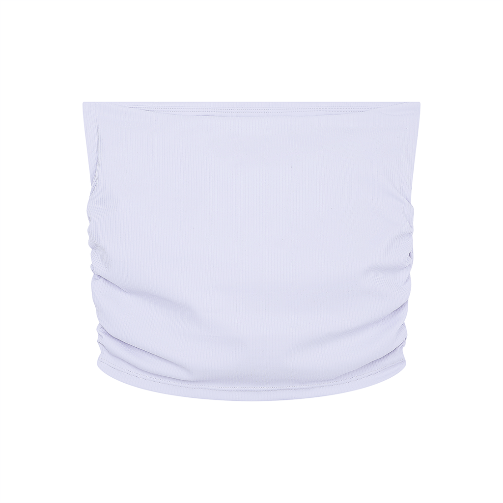 AUVREN Riviera Sculpt Ruched Tube Top