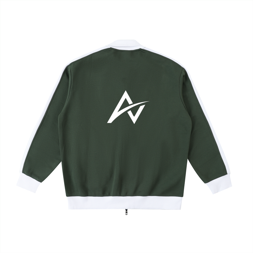 AUVREN Contrast Line Track Jacket
